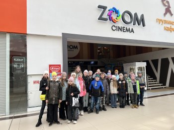 Лагерь "Радуга" посетили кинотеатр "Zoom Cinema"