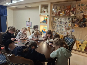 3Б класс побывал в музейной гостиной " Я же мишка"